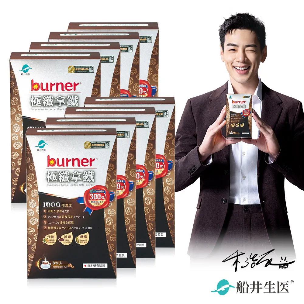 burner倍熱 極纖拿鐵二盒輕快組(植物奶添加)(極纖拿鐵8入x2) 歷史價格詳細信息