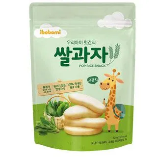 【ibobomi】嬰兒米餅30g 菠菜 蘋果 春天藥局 歷史價格詳細信息