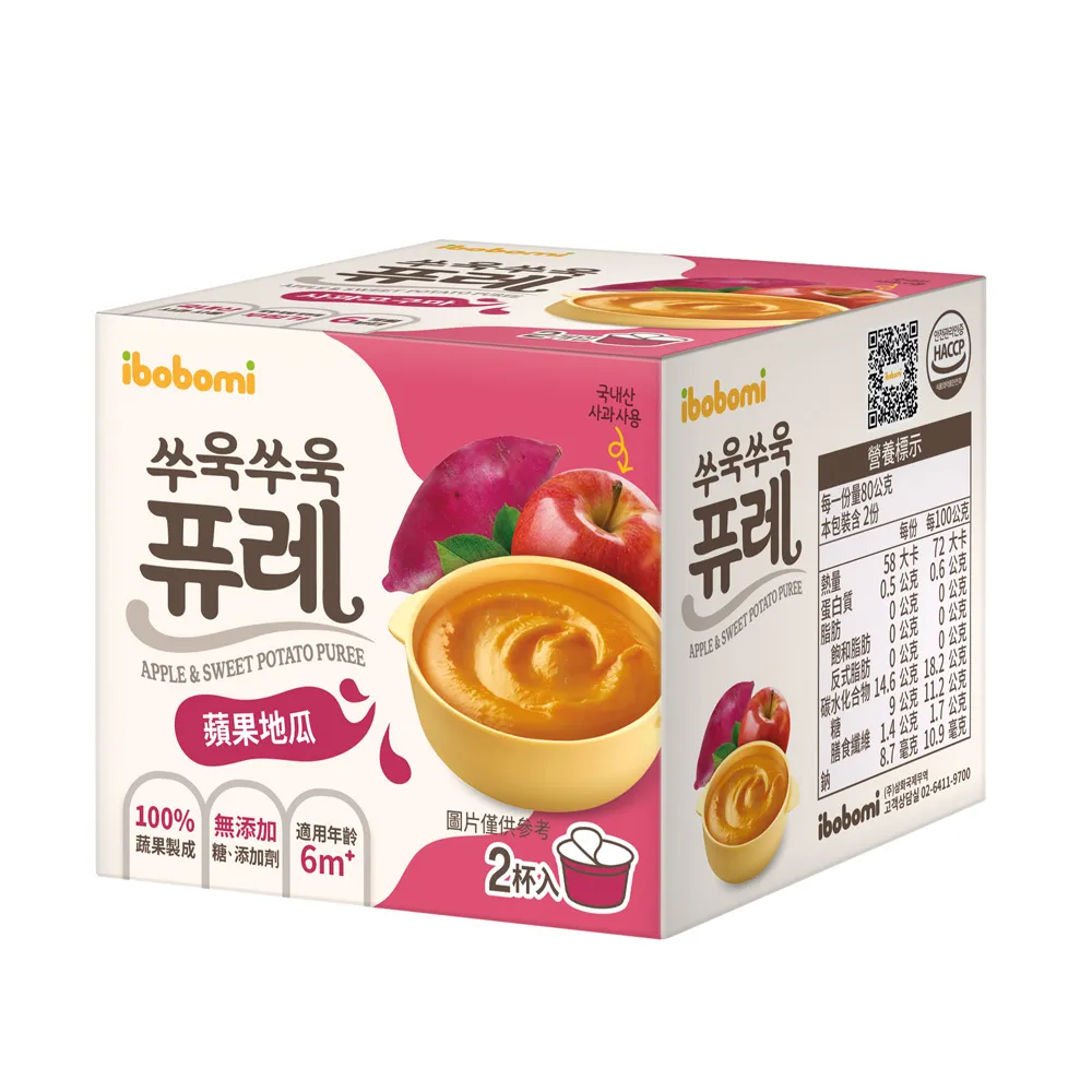 ibobomi 蘋果胡蘿蔔寶寶泥(160g) 歷史價格詳細信息