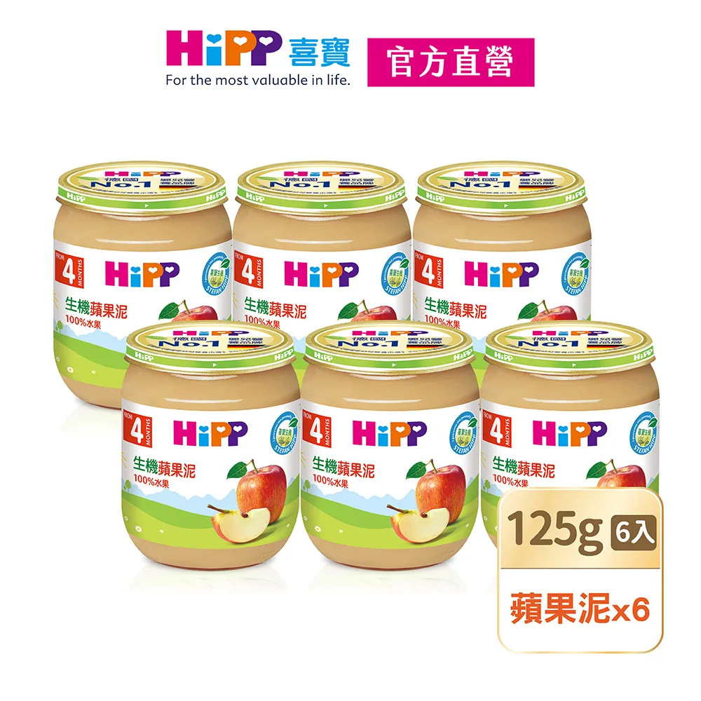 HiPP 喜寶 生機蘋果泥125g【佳兒園婦幼館】 歷史價格詳細信息