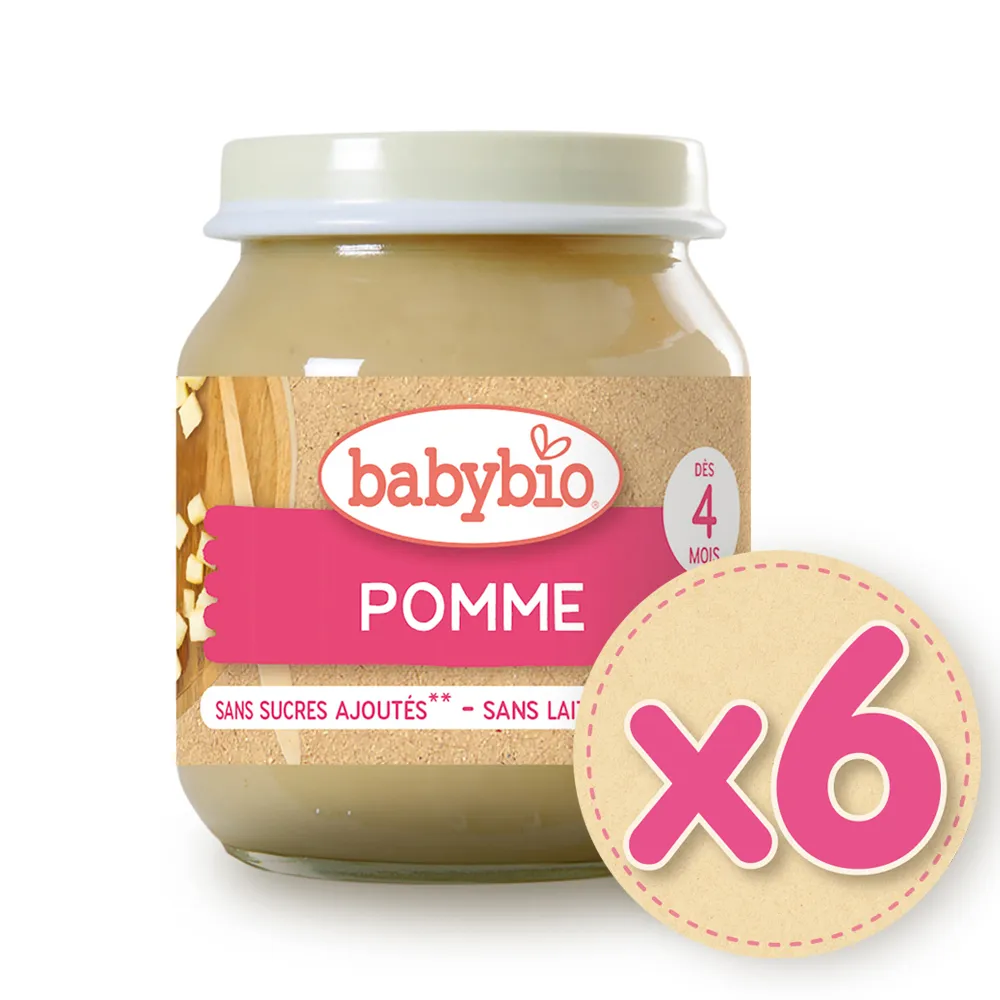 法國Babybio 生機蘋果鮮果泥4m+ 130g Babybio官方直營店 歷史價格詳細信息