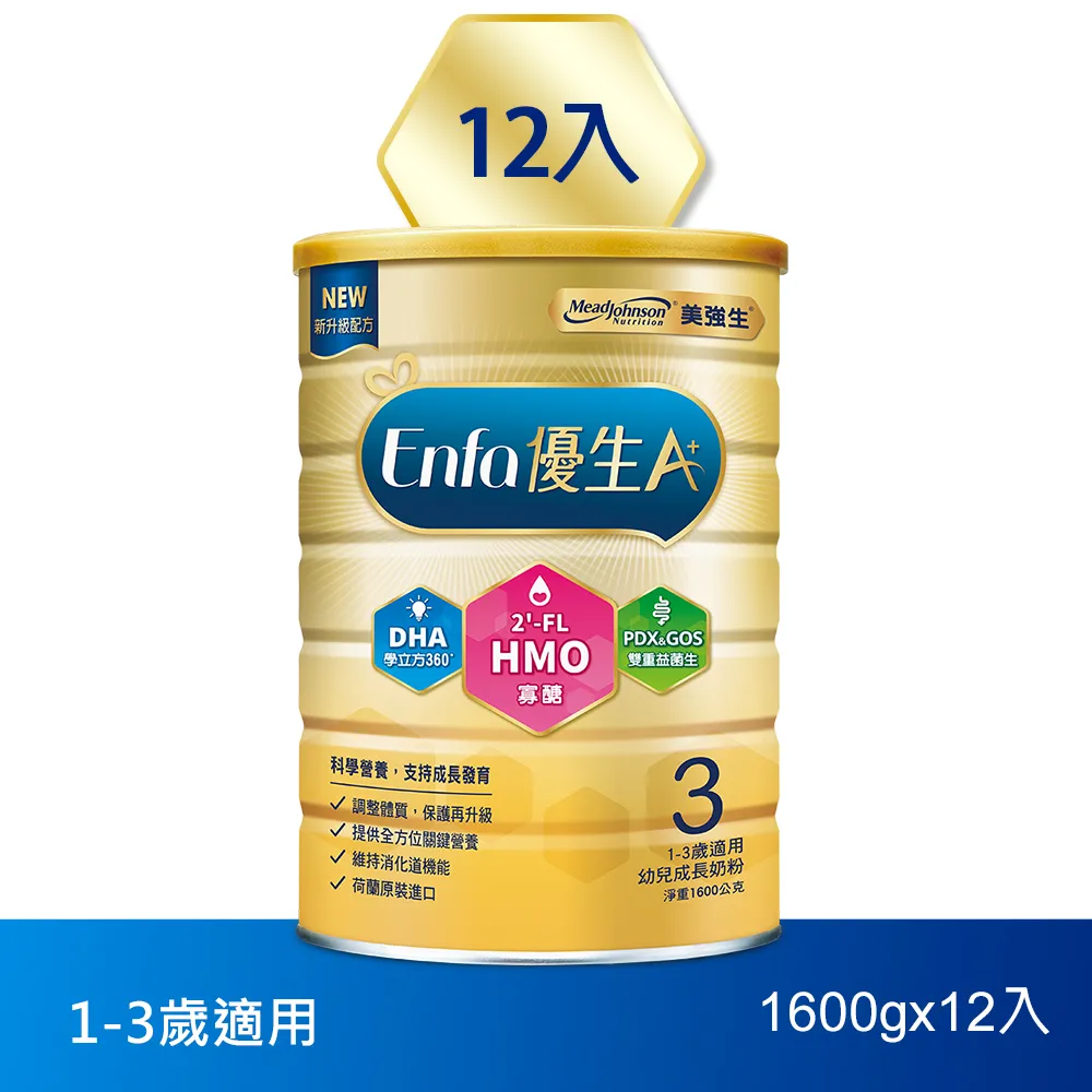 A+優生3號幼兒成長奶粉 1600gX6(1-3歲適用) 歷史價格詳細信息