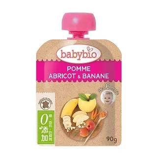 法國Babybio 生機香蕉杏桃纖果泥6m+ 90g Babybio官方直營店 歷史價格詳細信息