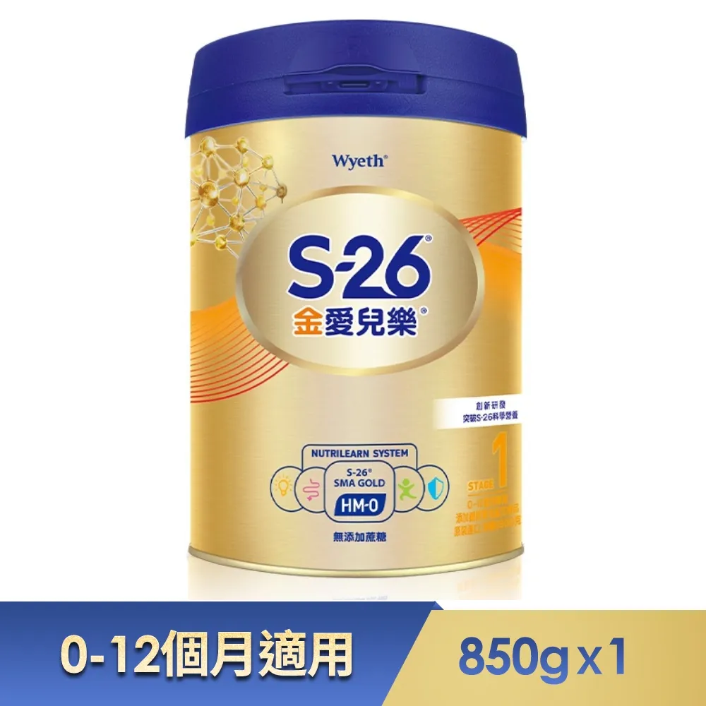 惠氏S-26-金愛兒樂HMO-幼兒配方-3號(6罐組) 歷史價格詳細信息