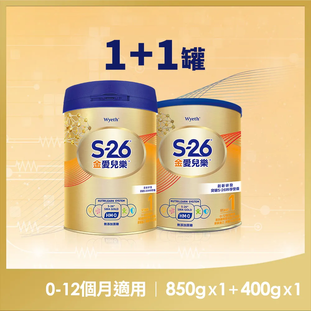 惠氏S-26-金愛兒樂HMO-幼兒配方-3號(6罐組) 歷史價格詳細信息