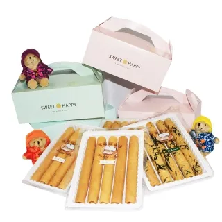 艾格諾先生手工蛋捲 甜蜜禮盒 (芝麻)30入(5入1袋) 歷史價格詳細信息
