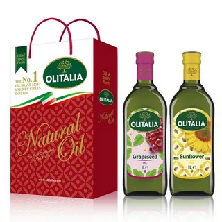 Olitalia 奧利塔葡萄籽油禮盒組(1000mlx2瓶) 歷史價格詳細信息