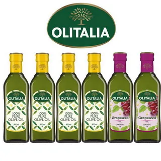 Olitalia奧利塔葡萄籽油禮盒組(500mlx6瓶) 歷史價格詳細信息