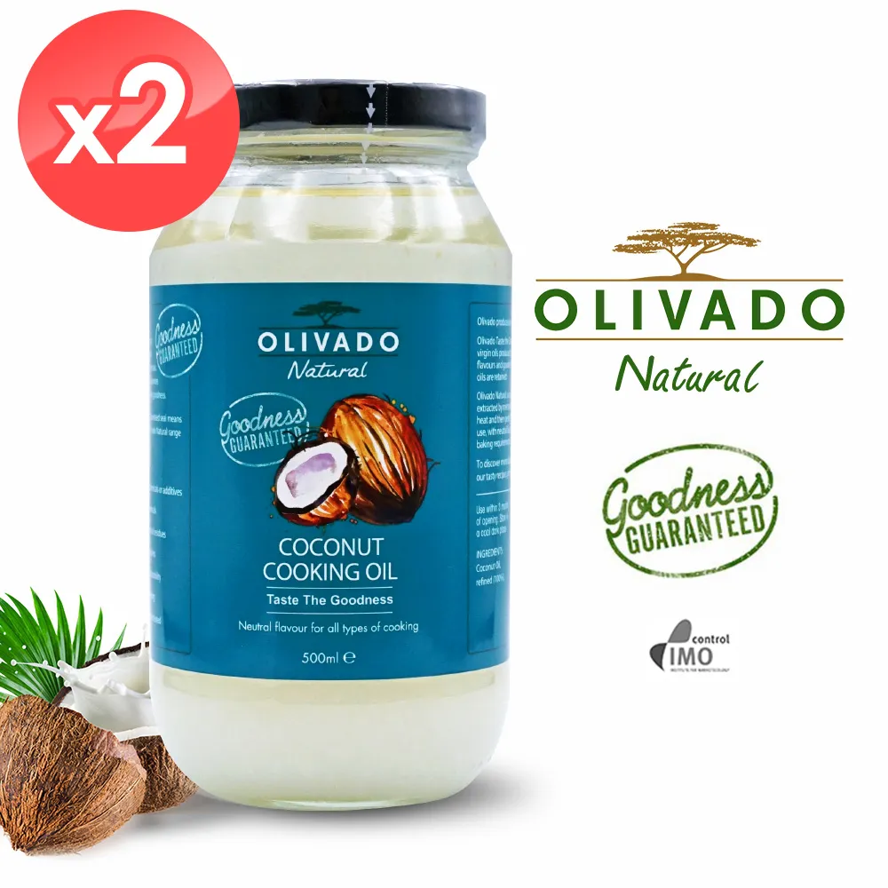 【Olivado】紐西蘭烹調椰子油4瓶組(500毫升/瓶) 歷史價格詳細信息