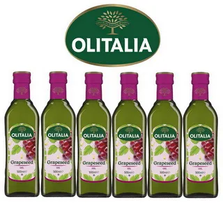 Olitalia奧利塔葡萄籽油禮盒組(500mlx6瓶) 歷史價格詳細信息