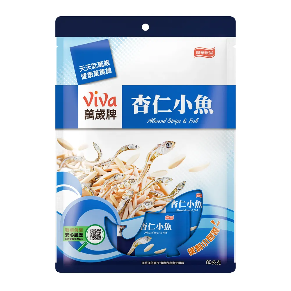 萬歲杏仁小魚 80g 【大潤發】 歷史價格詳細信息