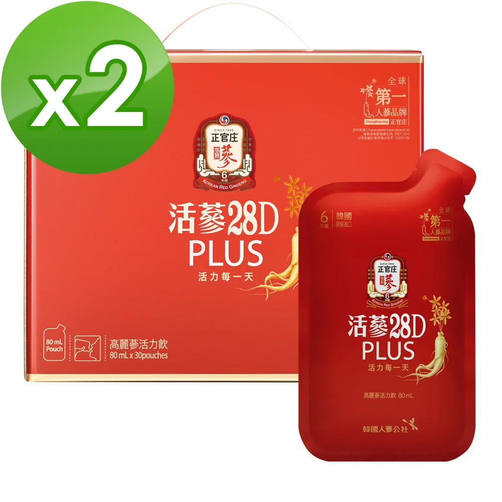 正官庄 活蔘28D PLUS(80ml x 30包) 歷史價格詳細信息