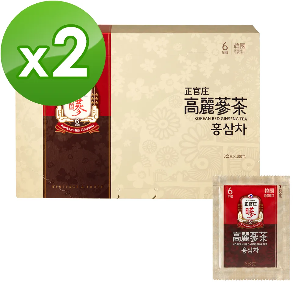 正官庄 高麗蔘茶100包│官方旗艦館 歷史價格詳細信息