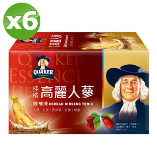 桂格高麗人蔘滋補液60ml x6瓶【愛買】 歷史價格詳細信息