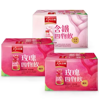 《天地合補》精淬玫瑰四物飲(120ml×6入)+青木瓜四物飲(120mlx6入)+含鐵玫瑰四物飲(120mlx6入) 歷史價格詳細信息