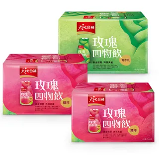 《天地合補》精淬玫瑰四物飲(120ml×6入)+青木瓜四物飲(120mlx6入)+含鐵玫瑰四物飲(120mlx6入) 歷史價格詳細信息