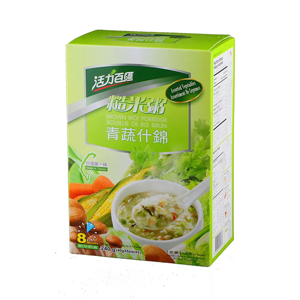 【活力百匯】香菇竹筍糙米粥(40gX6入) 歷史價格詳細信息