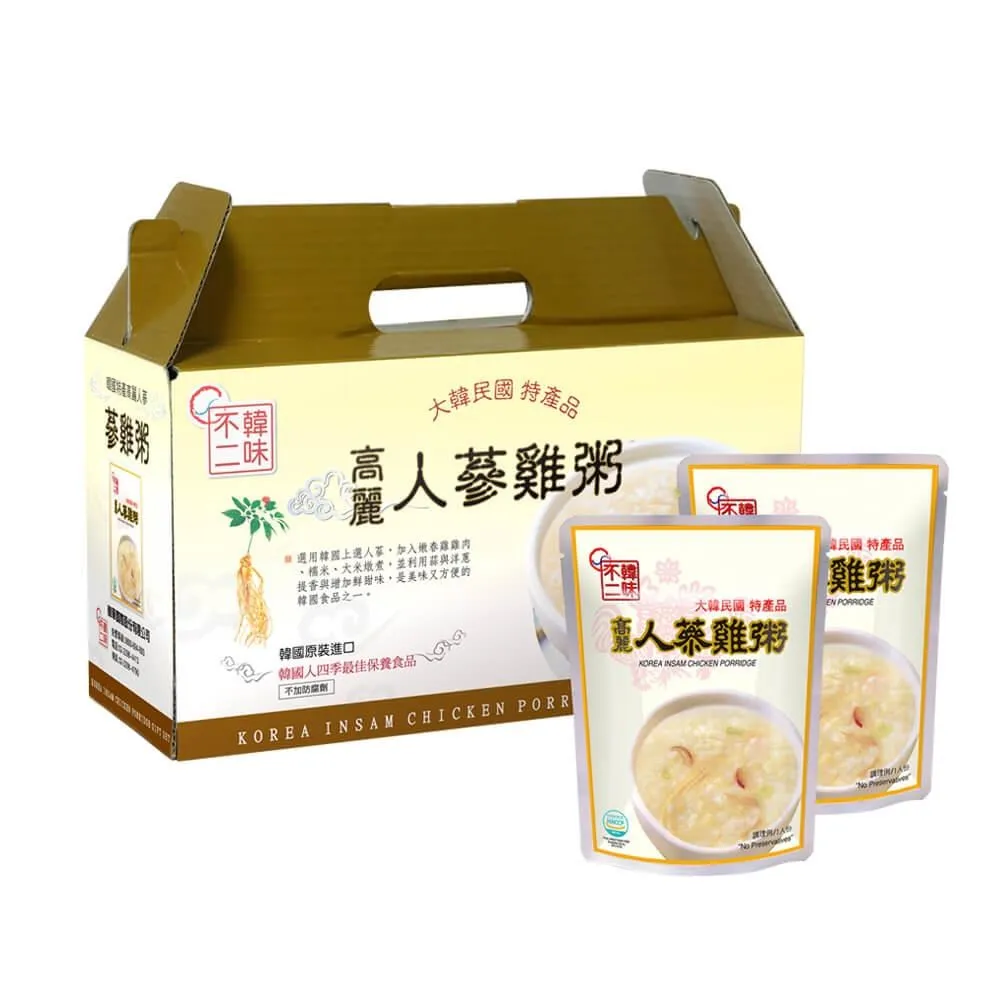 【韓味不二】人蔘雞粥(美式賣場)(280公克 X 10入/盒) 歷史價格詳細信息