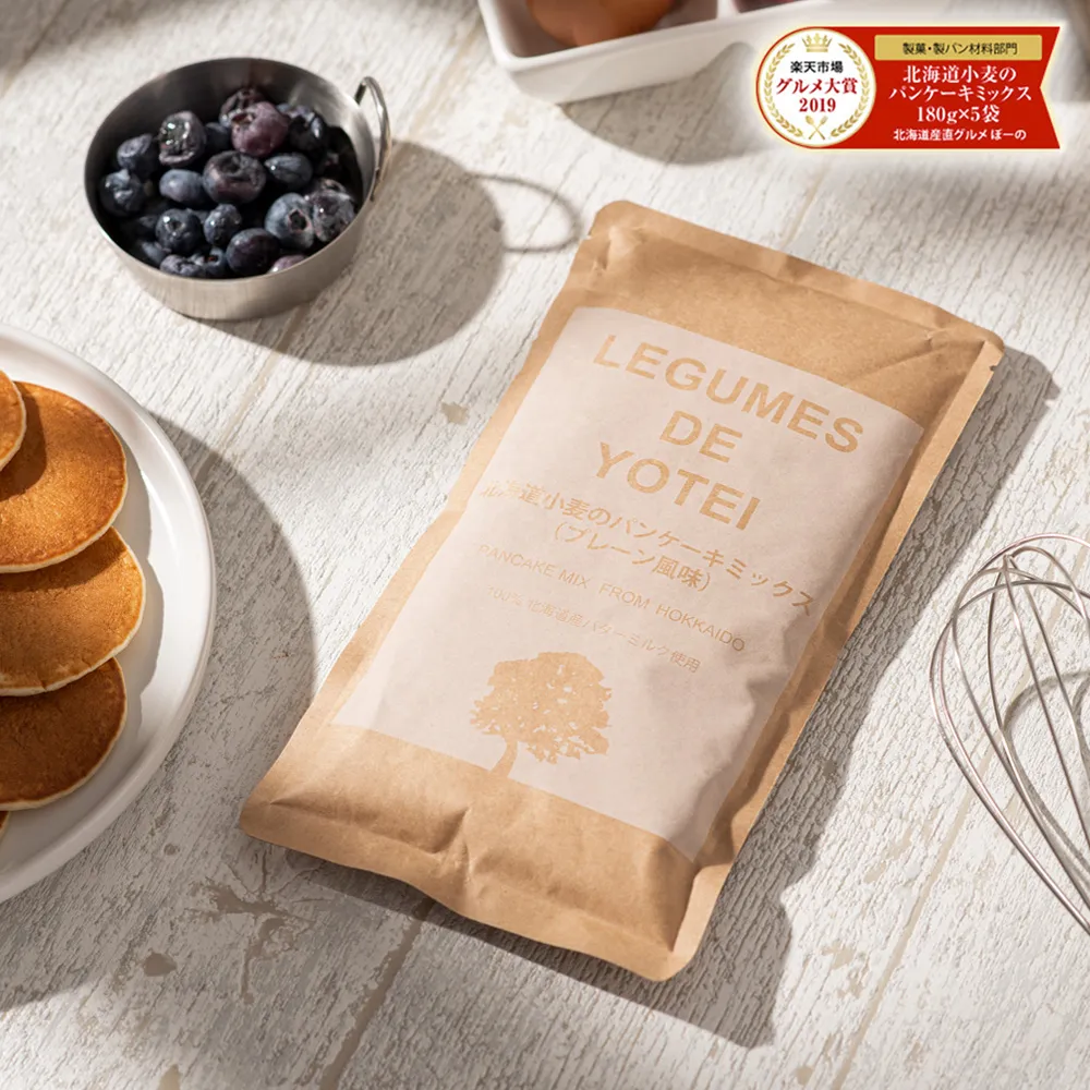 【北海道LEGUMES DE YOTEI】無添加小麥鬆餅粉180g*4入組(原味/法式可可/宇治抹茶/沖繩黑糖/加拿大楓糖) 歷史價格詳細信息
