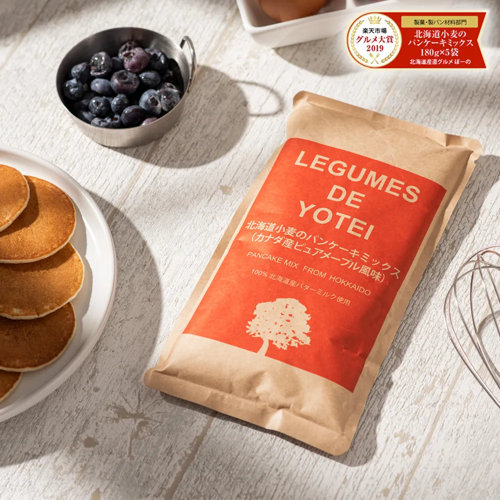 【北海道LEGUMES DE YOTEI】無添加小麥鬆餅粉180g*4入組(原味/法式可可/宇治抹茶/沖繩黑糖/加拿大楓糖) 歷史價格詳細信息