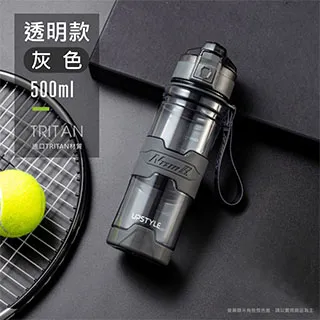 Tritan質感磨砂直飲杯550ml(藍色)[大買家] 歷史價格詳細信息