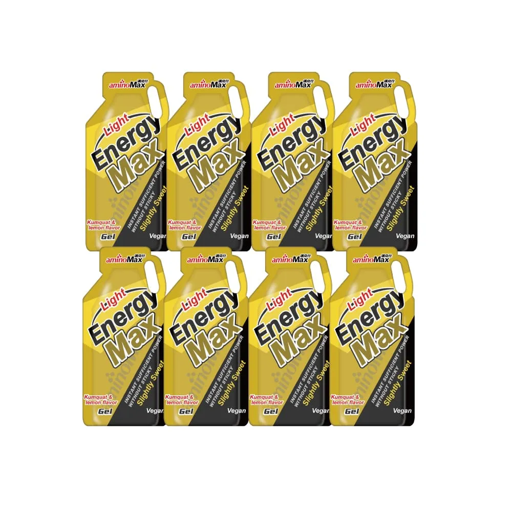 【AminoMax 邁克仕】EnergyMax Light能量包energy gel-金桔檸檬口味 35g*30包 歷史價格詳細信息