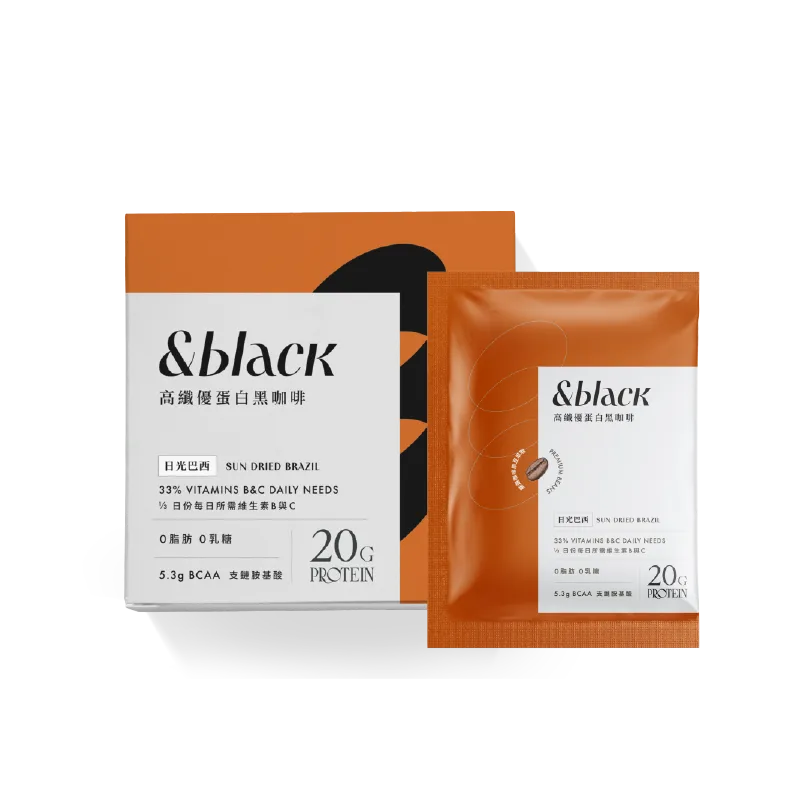 &black 高纖優蛋白黑咖啡 -義式深焙（奶素)30g*10入 /盒 歷史價格詳細信息