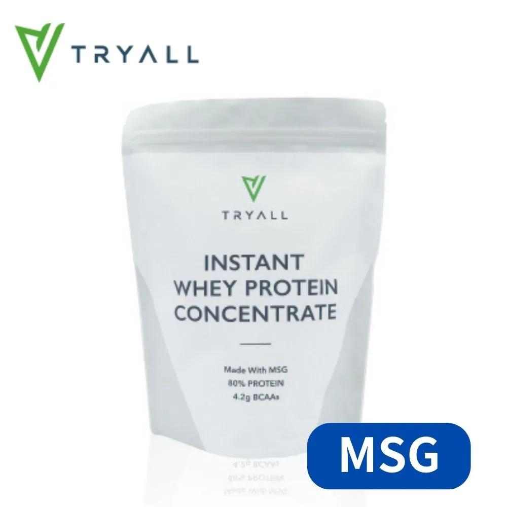 [台灣 TRYALL] 無添加濃縮乳清蛋白 (MSG分裝) (1kg/袋) 歷史價格詳細信息