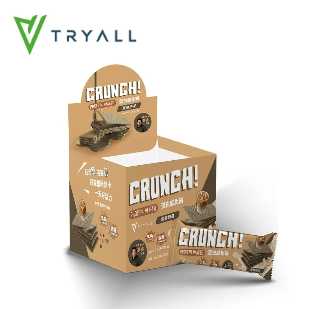 [台灣 Tryall] 蛋白酥脆棒-多款可選-香草可可/花生黑巧克力/莓果優格白巧克力/蔓越莓黑巧克力(一條/40g) 歷史價格詳細信息