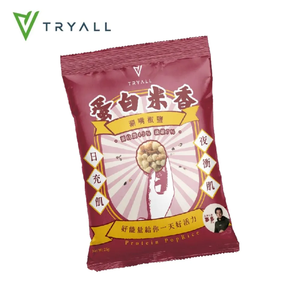 [台灣 Tryall] 涮嘴蛋白酥脆脆-日式海苔 (30g/包) 歷史價格詳細信息