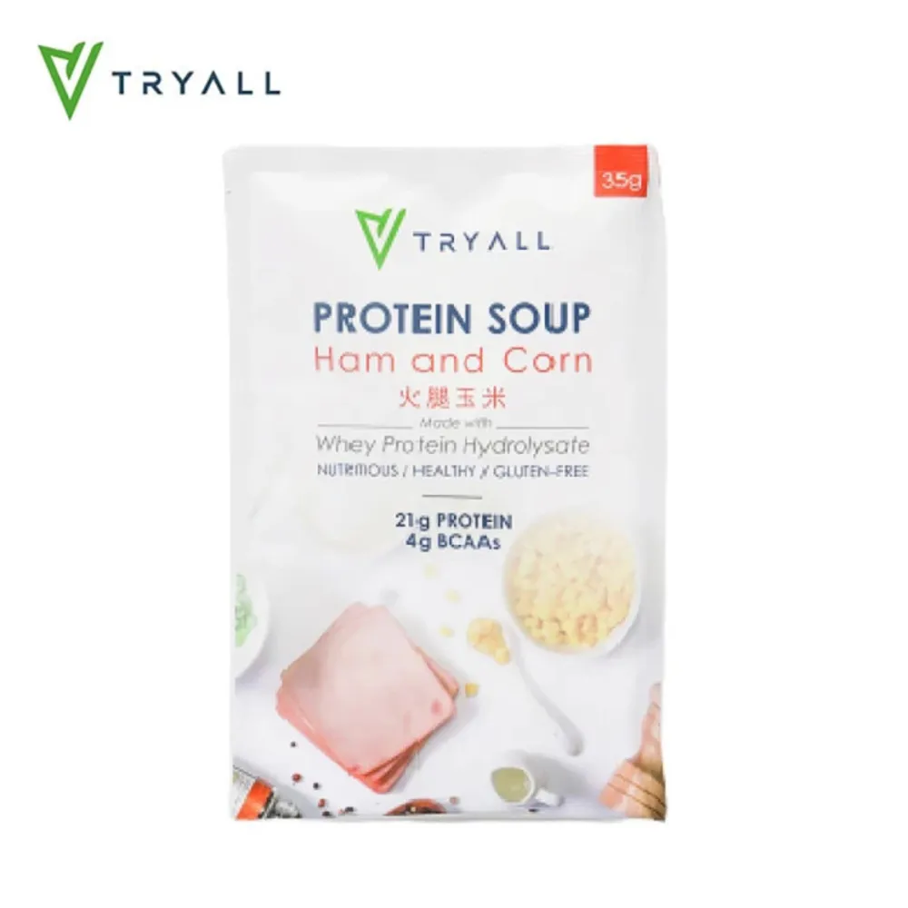 [台灣 Tryall] 高蛋白濃湯-火腿玉米 (35gX10包) 歷史價格詳細信息