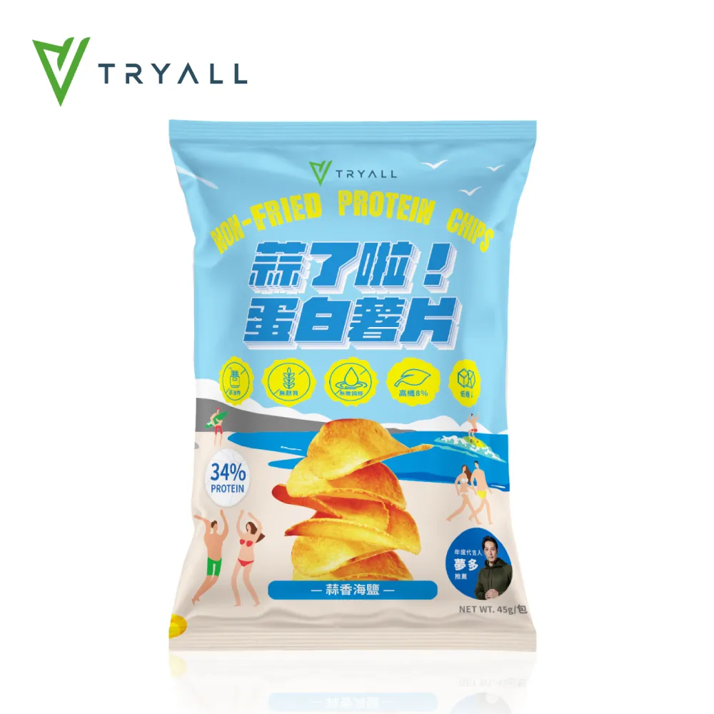 [台灣 Tryall] 蛋白米香-涮嘴椒鹽(25g/包)X3 歷史價格詳細信息