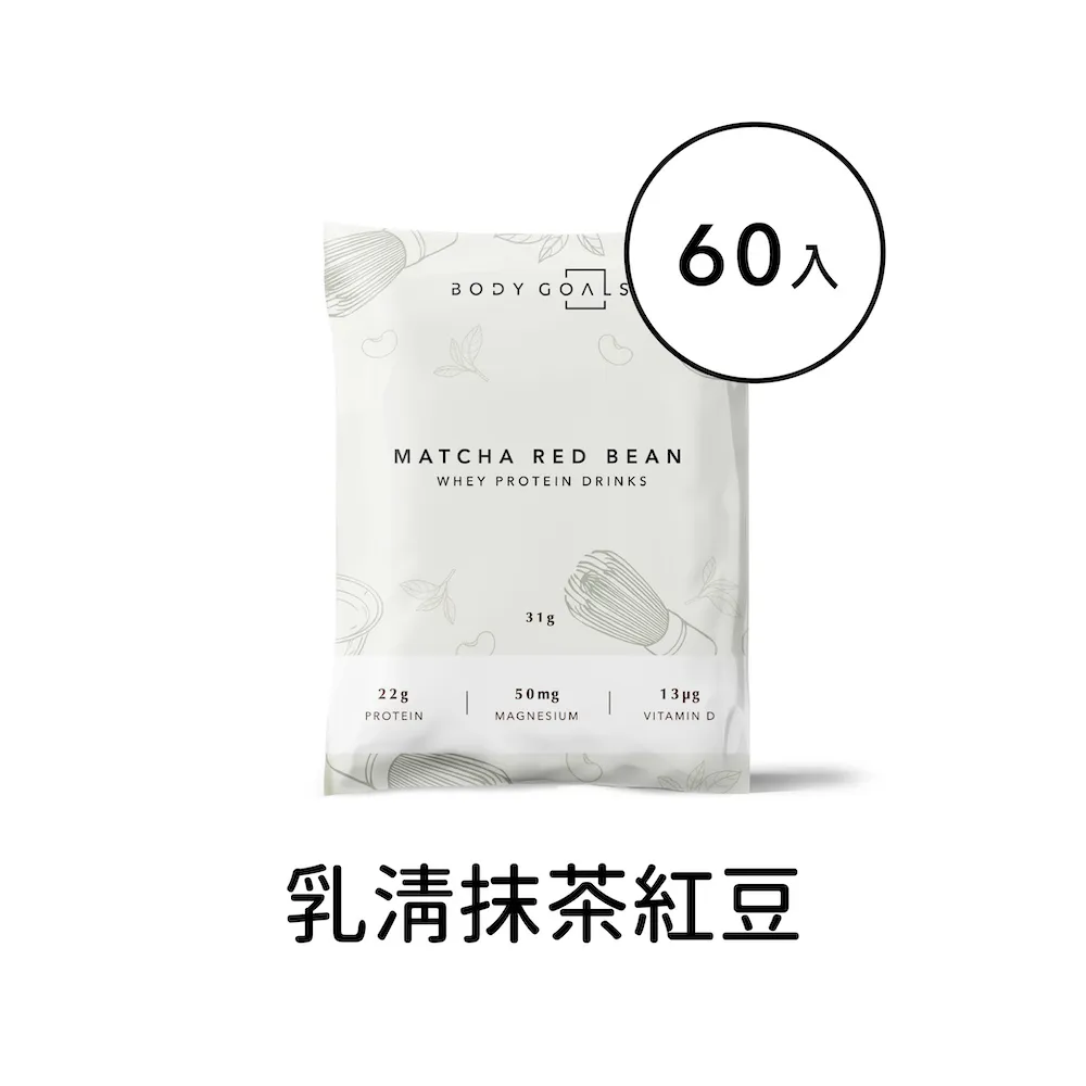 【Body Goals】多效乳清蛋白飲-英式奶茶口味 隨手包12入組(31g/包，12包/盒) 歷史價格詳細信息
