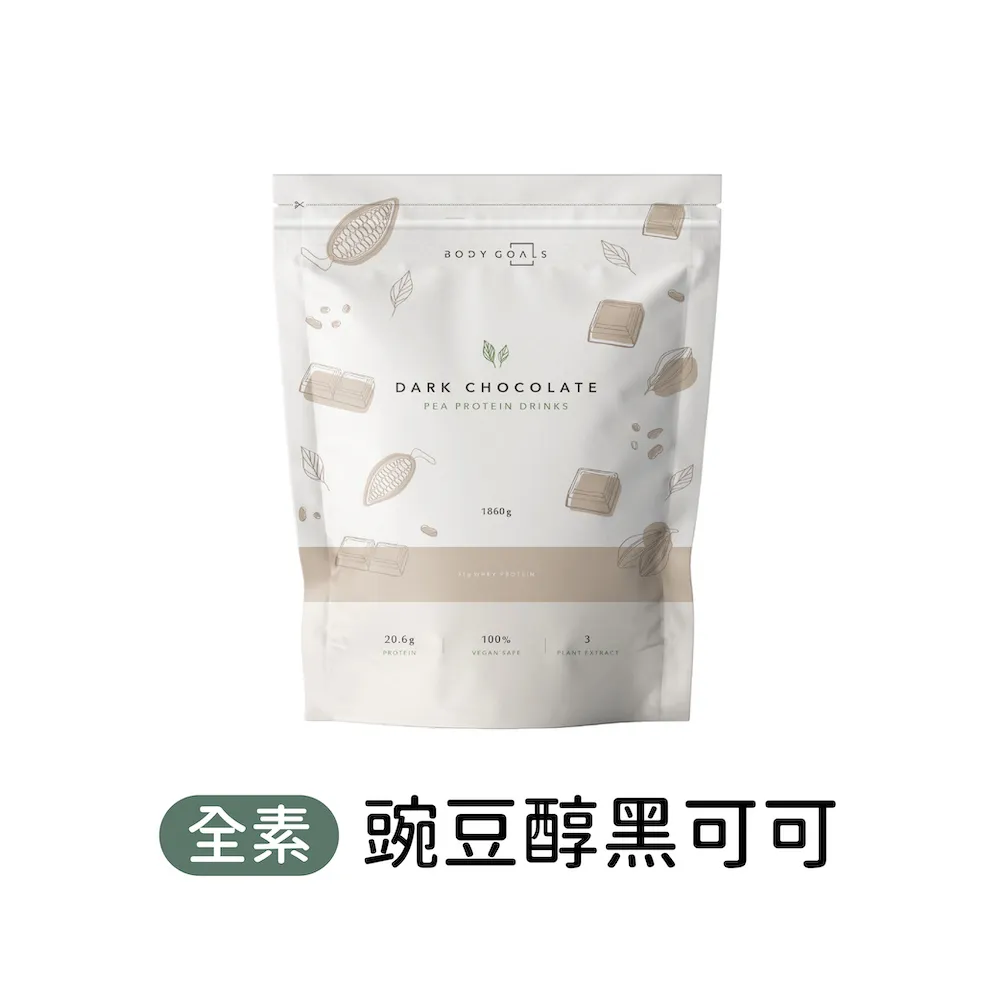 【Body Goals】多效豌豆蛋白飲大包裝 無糖原味 1KG/袋 歷史價格詳細信息