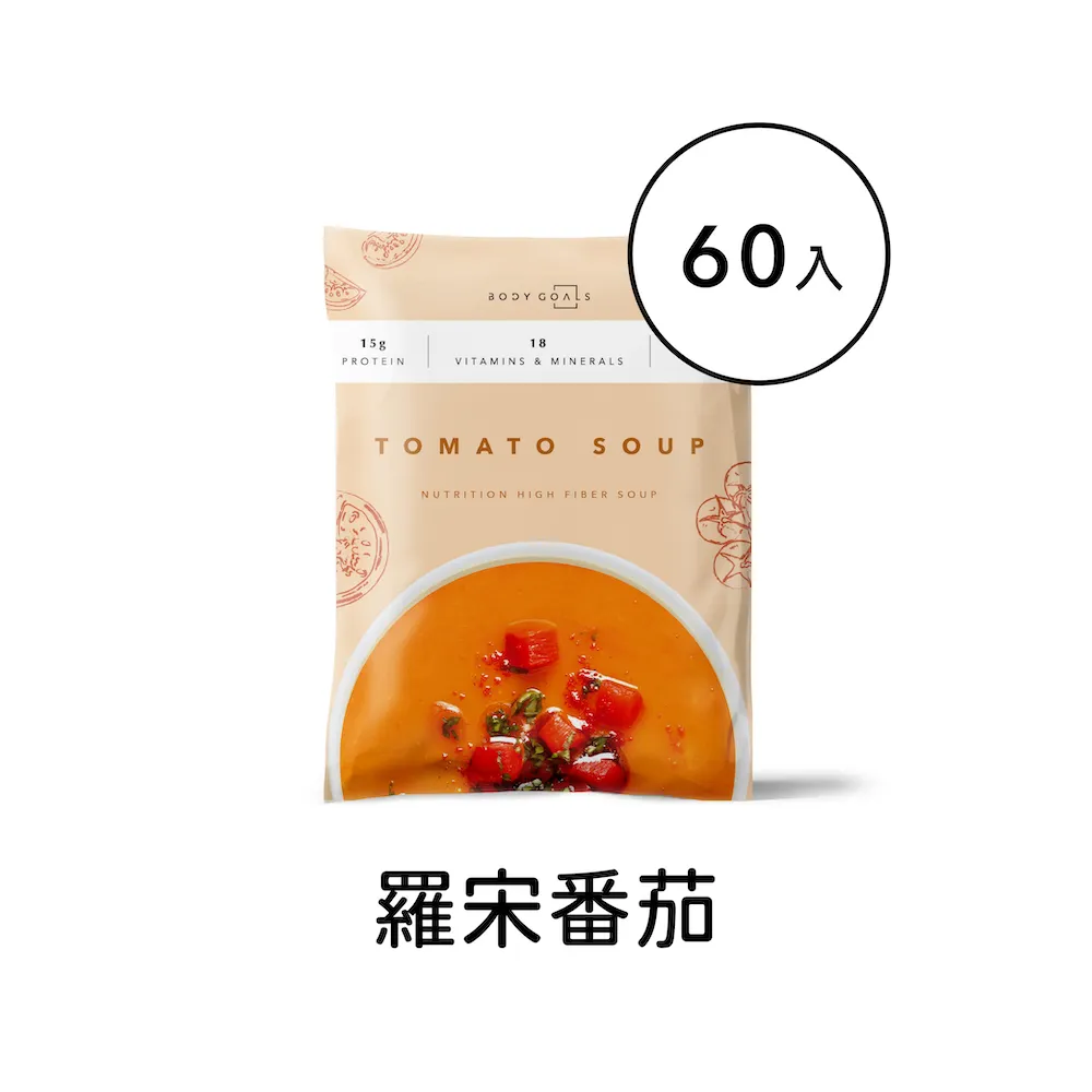 【Body Goals】高纖營養輕食餐 | 60入組 (31g/包，60包/盒) 歷史價格詳細信息