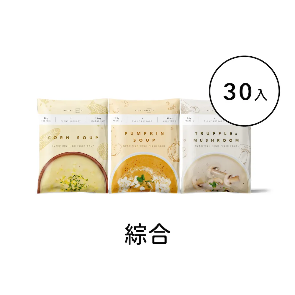 【Body Goals】高纖營養輕食餐 | 60入組 (31g/包，60包/盒) 歷史價格詳細信息