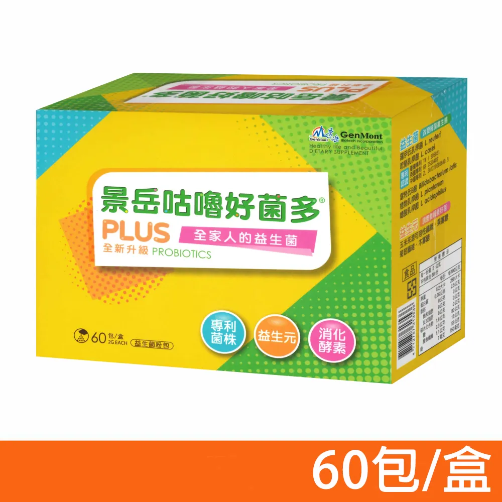 【景岳生技】景岳咕嚕好菌多plus益生菌粉包(60包/盒) 歷史價格詳細信息