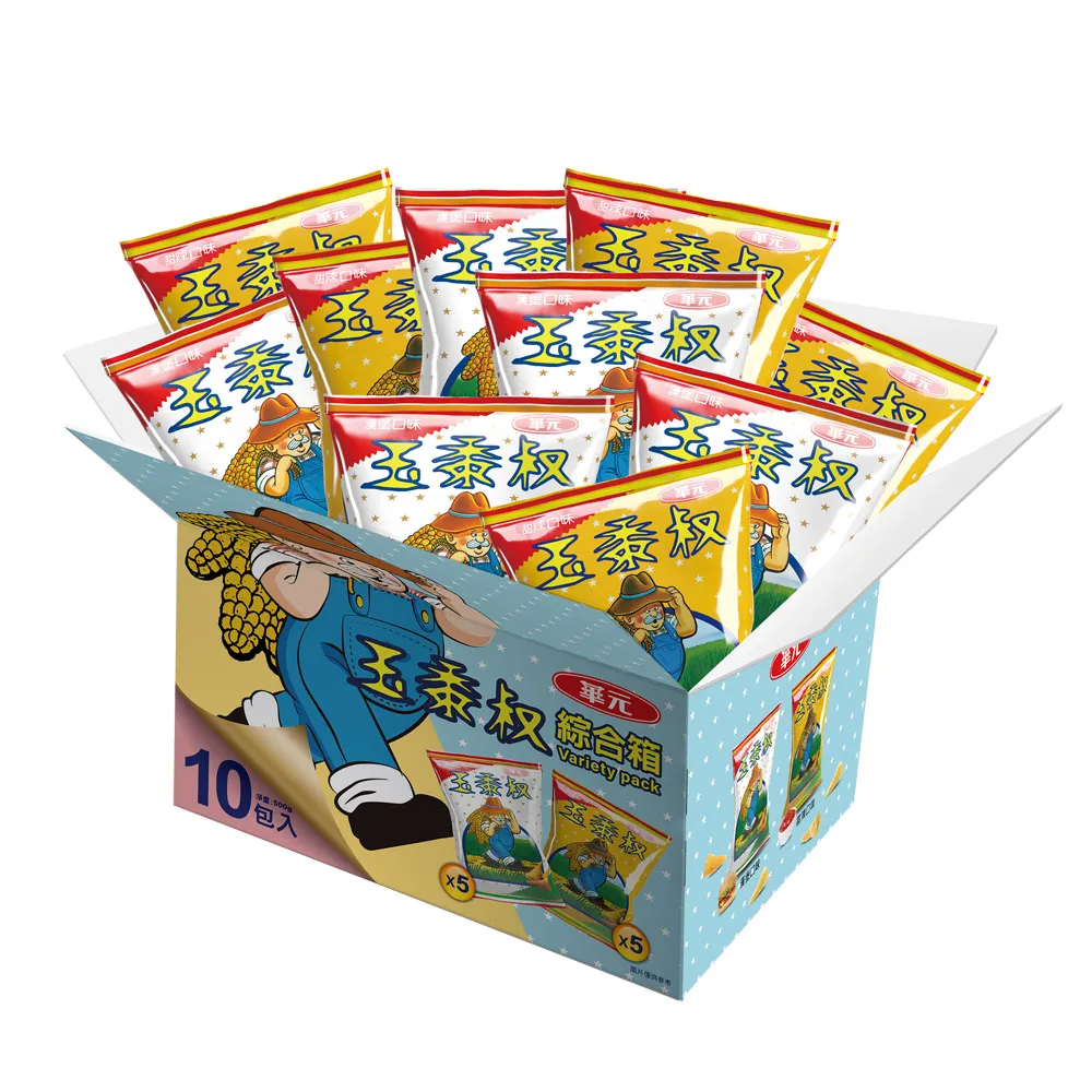 華元 玉黍叔神氣包(漢堡口味)81g(9gX9包入)袋 歷史價格詳細信息