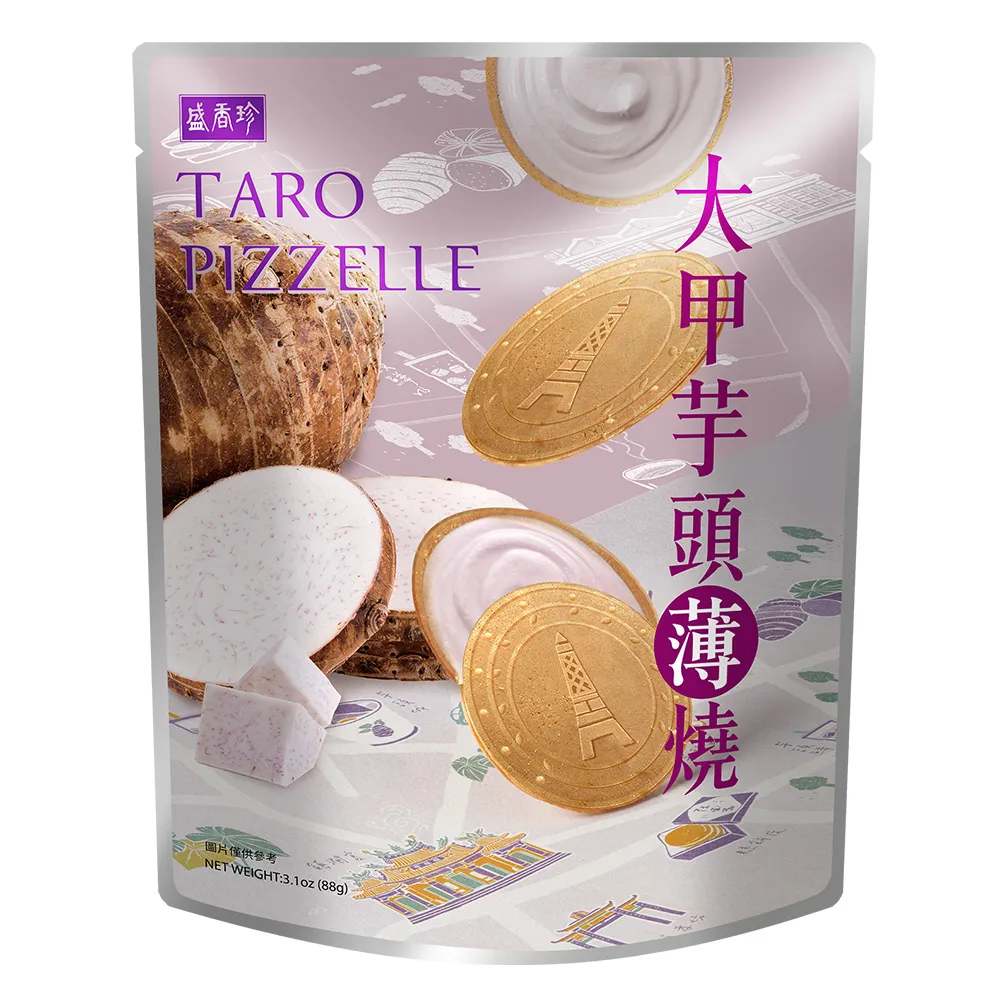 《盛香珍》大甲芋頭威化捲鐵罐400g/罐 歷史價格詳細信息