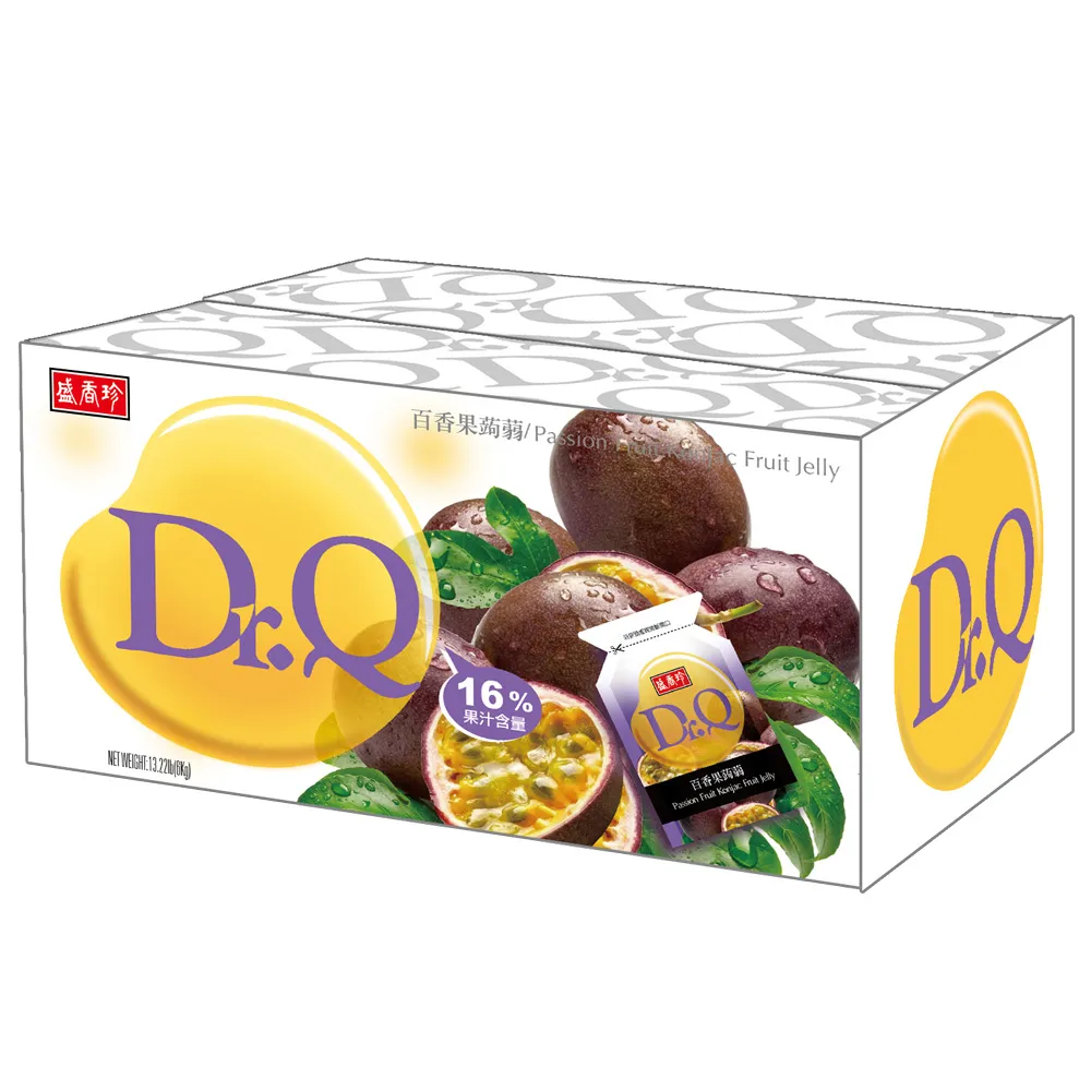 盛香珍 Dr. Q 百香果蒟蒻265gX10包(箱) 歷史價格詳細信息