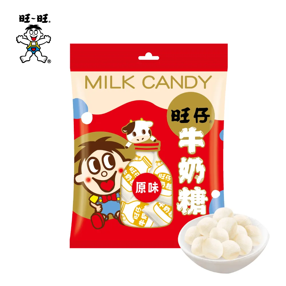 旺仔牛奶糖系列(原味/巧克力)(100G/包)【愛買】 歷史價格詳細信息