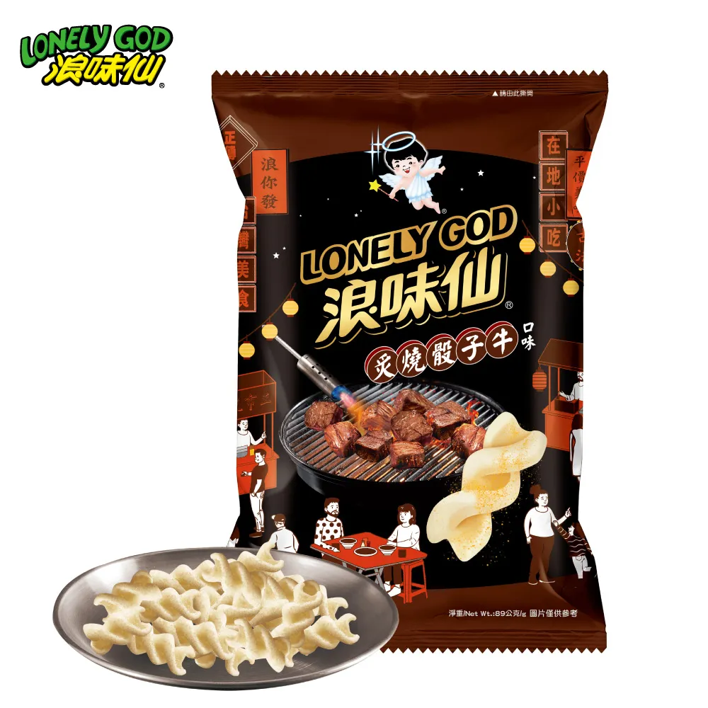 【浪味仙】LONELY GOD 浪味仙-炙燒骰子牛口味(洋芋捲) 89g 歷史價格詳細信息