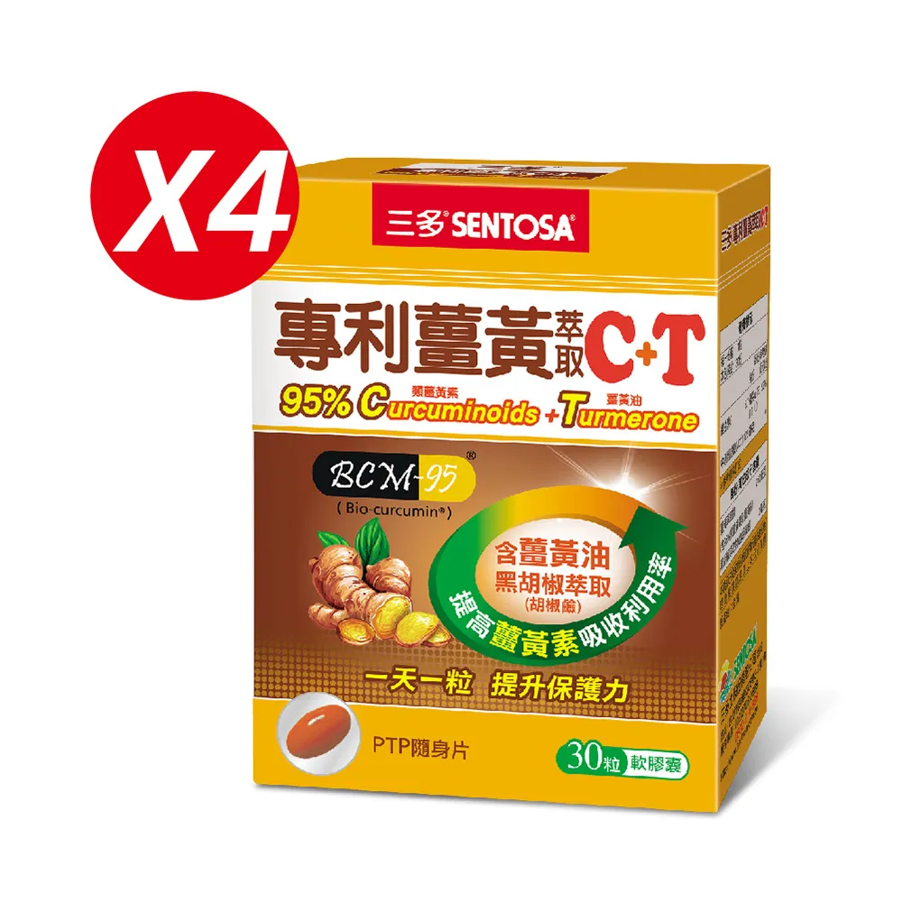 三多 專利薑黃萃取C+T軟膠囊 30粒 歷史價格詳細信息