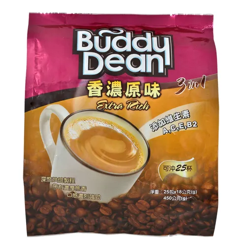Buddy Dean 巴迪二合一咖啡-雙倍特濃(600g餐飲業務包裝) 歷史價格詳細信息