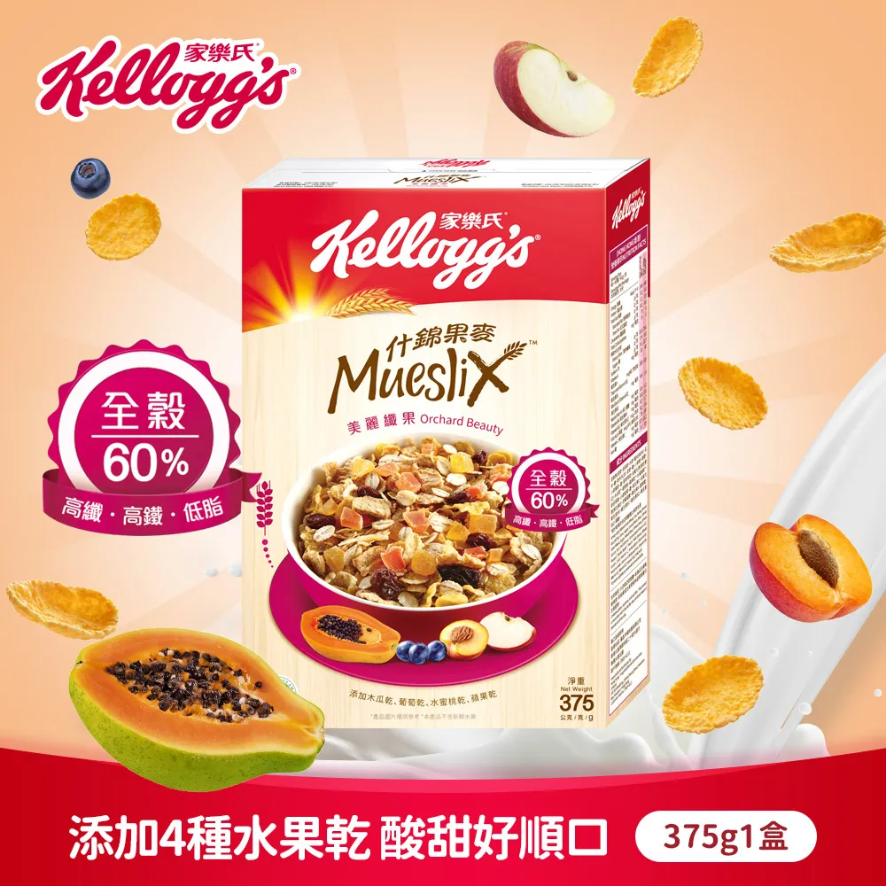 家樂氏什錦果麥-美麗纖果/豐富纖果/活力纖果 歷史價格詳細信息