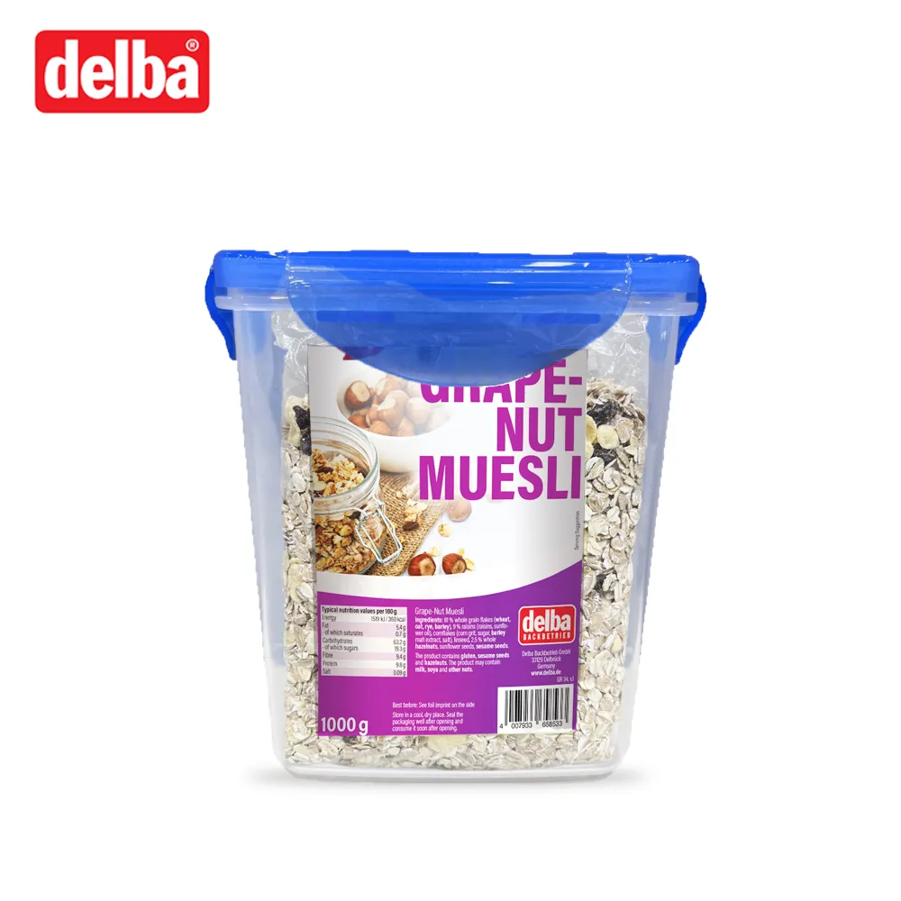 【Delba德寶】德國 全麥麥片 保鮮罐裝 1kg 歷史價格詳細信息