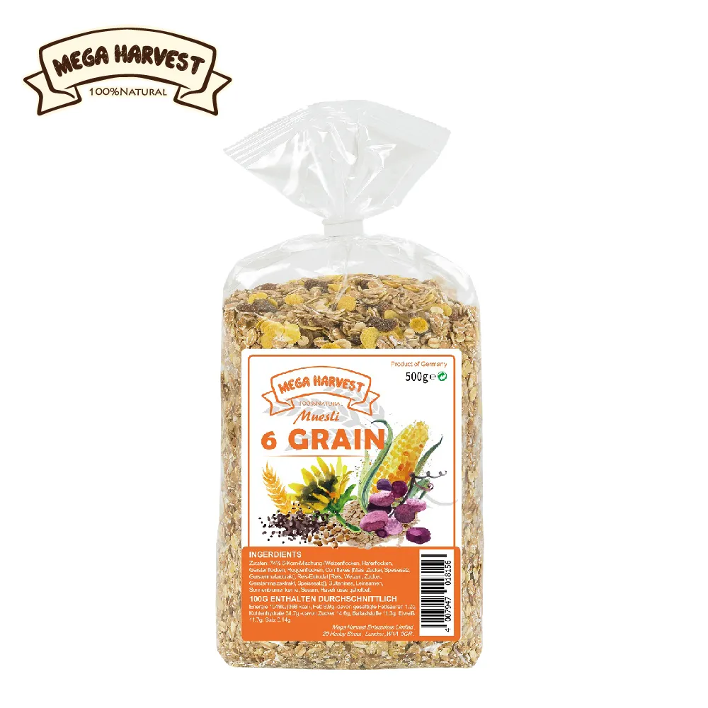 Mega Harvest什錦榛果穀片500g克 x 1PC包 【家樂福】 歷史價格詳細信息