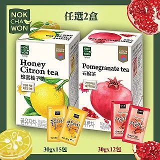 【Nokchawon 綠茶園】韓國蜂蜜柚子茶1kg-2入組 歷史價格詳細信息