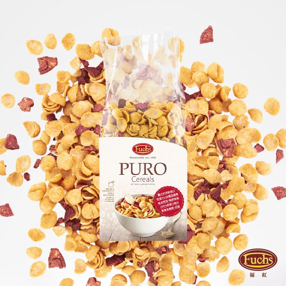 【Fuchs 福紅】斯佩爾特蜂蜜脆香穀片 麥片 250gx3包 歷史價格詳細信息