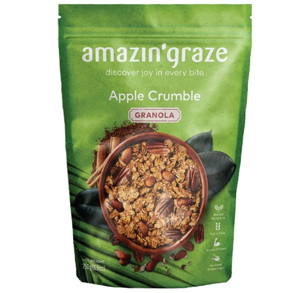 Amazin graze 沖泡式堅果穀物燕麥片(香蕉巧克力) 40g*6包 歷史價格詳細信息